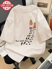 Women T-Shirts - [White] - View 7