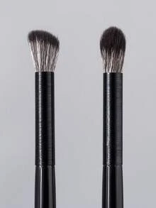 Bộ 2 cọ trang điểm mắt mềm mại, dùng để tán phấn mắt, đánh highlight, tạo khối và trang điểm chi tiết. - màu đen - Xem 6
