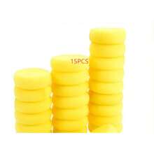 5PCS/10PCS Butter Squishy Ceramic Foam Sponge, Butter Squishy Suitable For Handmade Crafts - Round, Highly Absorbent, Ideal For Coloring And Cleaning, Personalized Gifts - Multicolor - View 10