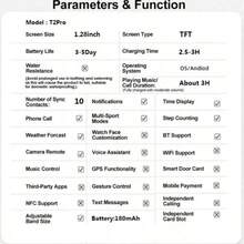 Smartwatch, Wireless Call/Dial, Multiple Sports Modes, Incoming Call Alert And Rejection, SMS Reminder, Customizable Wallpaper, Compatible With IPhone/Android - Multicolor - View 8