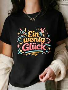 Women T-Shirts - Black - View 2