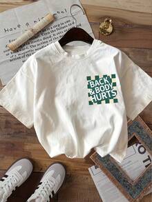 Plus Size T-Shirts - White - View 2