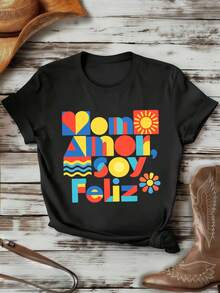 Women T-Shirts - Black - View 1