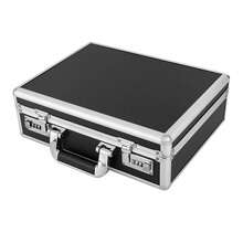 SanBouSi 18 Slots Briefcase Black Briefcase Locking Display Briefcase - Black - View 7