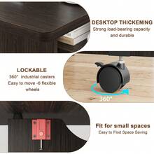 Folding Tables - Chocolate Brown - View 6