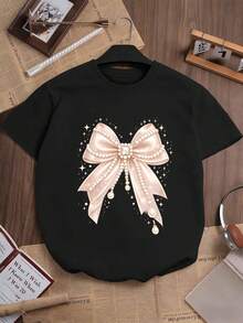 Women T-Shirts - Black - View 1