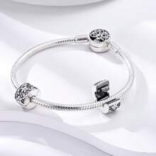 Original Nature-Style Charms, Sun Beads Pendants: Golden Chameleon, Luminous Whale Shark, Butterfly, Elephant, And Bear Charms Fit Bracelet, Necklace - Gold Or Silver - View 10