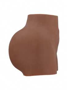 Silicone Butt Lifting Shorts, Wear It And Your Backside Will Glow - Brown - View 4