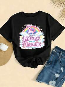 Women T-Shirts - Black - View 2