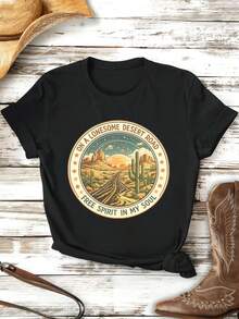 Women T-Shirts - Black - View 2