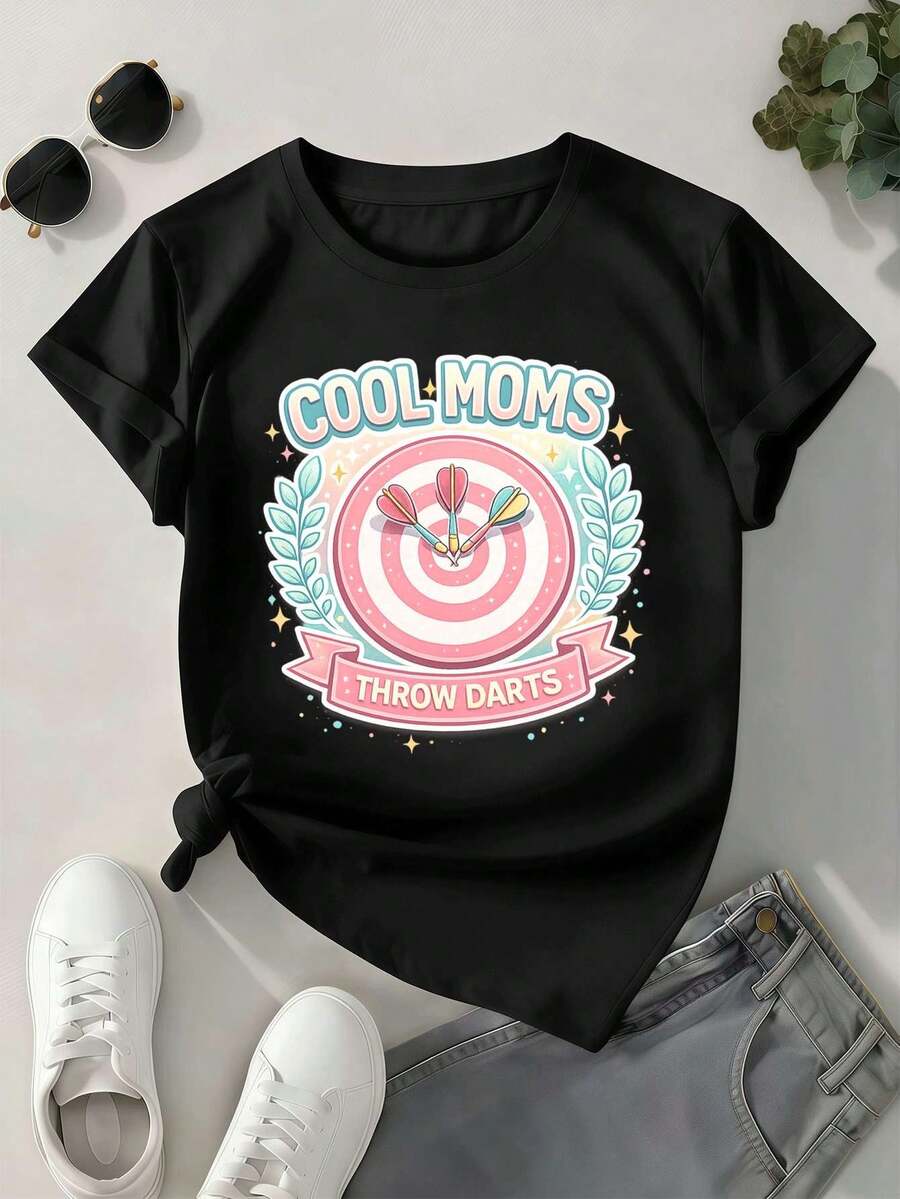 Women T-Shirts - Black - View 1