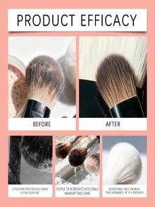 Makeup Brush Cleaner - One-Click Makeup Brush Cleaning Solution, Gentle And Non-Irritating, Cleans Brushes Like New - Liquid - View 8