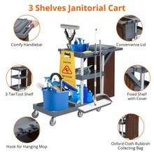 Cleaning Cart & Accessories - Basic Model - View 6