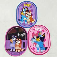 Bluey 2026年超人气Bruy闪亮粉末吊坠饰品新品上市！多款卡通人物造型，内置流沙闪粉效果，摇晃时超级梦幻，可爱又有趣！ - 彩色 - 查看 4