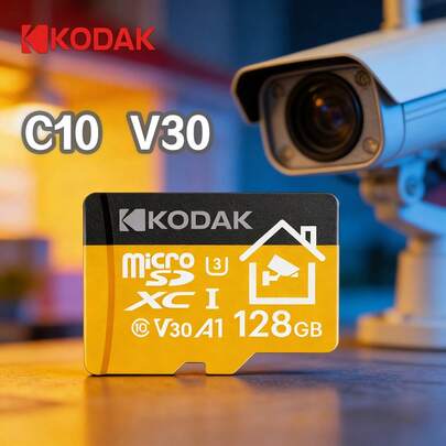  Kodak Security Camera MicroSD Card FAT32 Memory Card 32GB 64GB 128GB Storage Cards For PC Car Home