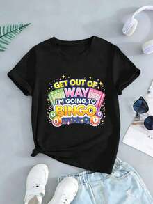 Women T-Shirts - Black - View 2