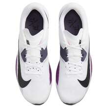Nike Low Top Long Distance Running Sprint Running Shoes Men's White Black White/Dark Raisin/Black - White/Dark Raisin/Black - View 4