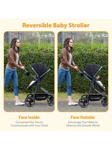 Baby Strollers - Black - View 3