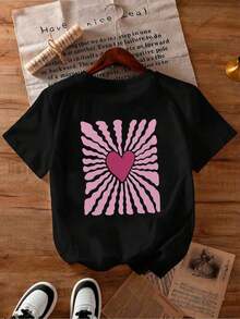Women T-Shirts - Black - View 7