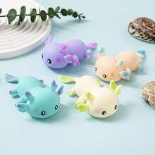 1pc Random Cute Axolotl Squishy Animal Toy, Squishy Toy Gift - A - View 7