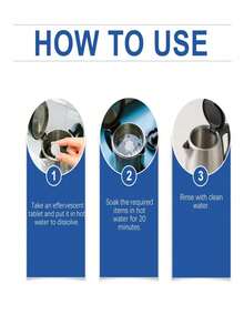 JUE FISH 10 Or 12 Pieces Water Kettle Descaling Tablets, Contains Professional Grade Descaling Agent - Solid State - View 6