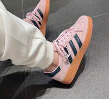 Giày thể thao cổ thấp Adidas Originals Unisex Casual dành cho bóng ném SPEZIAL - Hồng/Đen - Xem 3