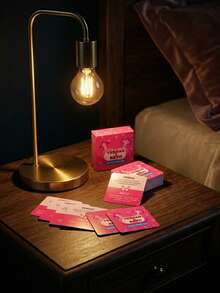 Spanish And English Versions Mini Fun Facts Game Box - "Truth Or Dare", 50 Couples' Interactive Game Questions, Family Entertainment, Suitable For Family And Friends, Ideal For Game Nights, Parties, Wedding Games And Dinner Hosts, Portable Travel Companion Entertainment Set, Pink Box Design Card Game, Perfect Gift For Christmas Or Halloween, Suitable As A Gift For Couples Or Newlyweds - Rose Red - View 9