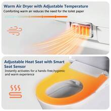 Toilet Seats - Split, North American Style - View 4
