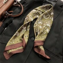 向日葵印花雪纺围巾 - 彩色 - 查看 5