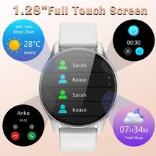 Smartwatch, Wireless Call/Dial, Multiple Sports Modes, Incoming Call Alert And Rejection, SMS Reminder, Customizable Wallpaper, Compatible With IPhone/Android - Multicolor - View 6
