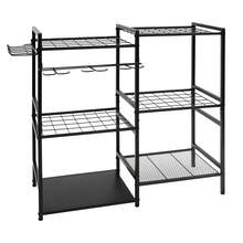 Garage Tool Storage Racks - Siyah - Görünüm 3