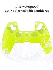 1 chiếc ốp bảo vệ tay cầm PlayStation 5, chống trượt, chống trầy xước, chống mồ hôi, tăng cường độ bám và trải nghiệm chơi game. - Xem 5