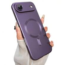 Magnetic Wireless Charging Phone Case With Camera Protection For IPhone 17 Pro Max, 16, 15, 14, 13, 12, 11 Pro Plus, 17e - Dark Purple - View 8