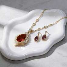 1 Piece Jewelry Storage Rack - Elegant Necklace, Bracelet And Earrings Display Stand - Durable ABS Resin Tray - Perfect Gift For Men And Women For Christmas, Birthday, Wedding, Valentine's Day - Can Be Used As A Dressing Table, Office Desk And Party Decoration - Jewelry Storage Tray,Bedroom Room Decor,Back To School - Multicolor - View 4