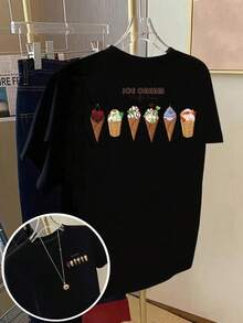 Women T-Shirts - Black - View 1