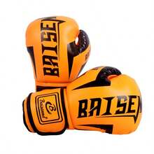 1 par de guantes de boxeo de malla transpirable para adultos, adecuados para entrenamiento de kickboxing, gimnasio y uso en el hogar - Multicolor - Ver 6