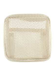 1 pieza Bolsa de malla transparente de gran capacidad, organizador de viaje portátil, bolsa de cosméticos, bolsa para maquillaje, bolsa para toallas sanitarias, estuche de almacenamiento versátil - Multicolor - Ver 25