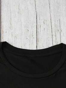 Women T-Shirts - Black - View 3