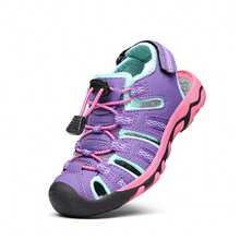 Boys & Girls Toddler/Little Kid/Big Kid Outdoor Summer Sandals - Màu tím - Xem 4