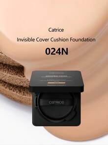 Catrice 隱形遮瑕氣墊粉底 024N，24小時控油霧面妝效，防水輕盈，適合初學者日常使用，禮品，10g/0.35oz - 024N - 查看 4