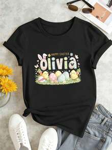 Women T-Shirts - Black - View 2