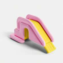 Vibrant Pink gestreifter aufblasbarer Schwimmpool mit Rutsche, extra großer aufblasbarer Familienpool für Erwachsene, Outdoor Wasserspaß Gerät, Genießen Sie den Sommer im Garten & Hof, rechteckiger PVC Pool, Mehrteiliges Set, ohne Strom, geeignet für Partys, Musikfestivals, Abschlussfeiern und Urlaub - A - Übersicht 9