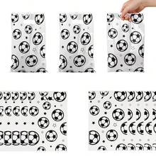 28pcs-48pcs Sports Football Candy Cookie Packaging Bags, Wholesale - White Soccer Gift Bag - View 5