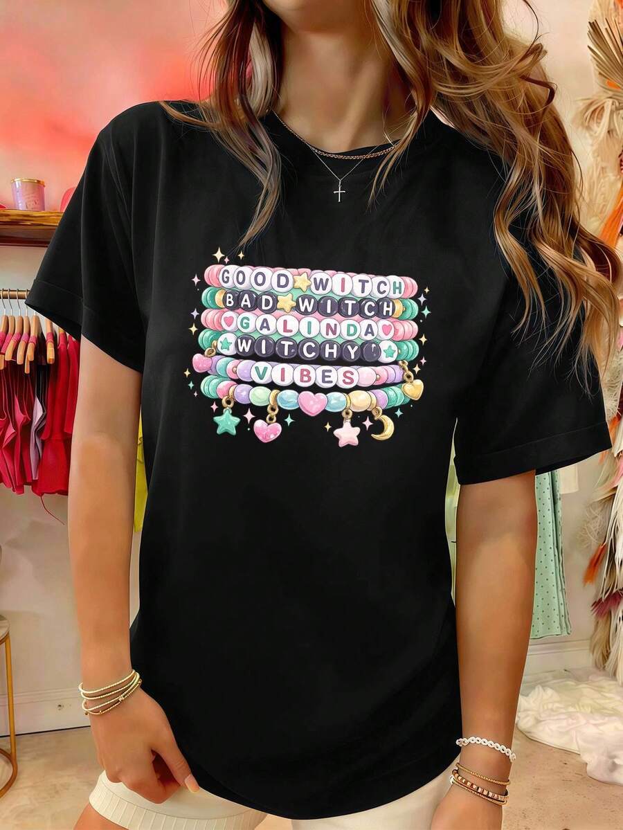 Women T-Shirts - Black - View 1