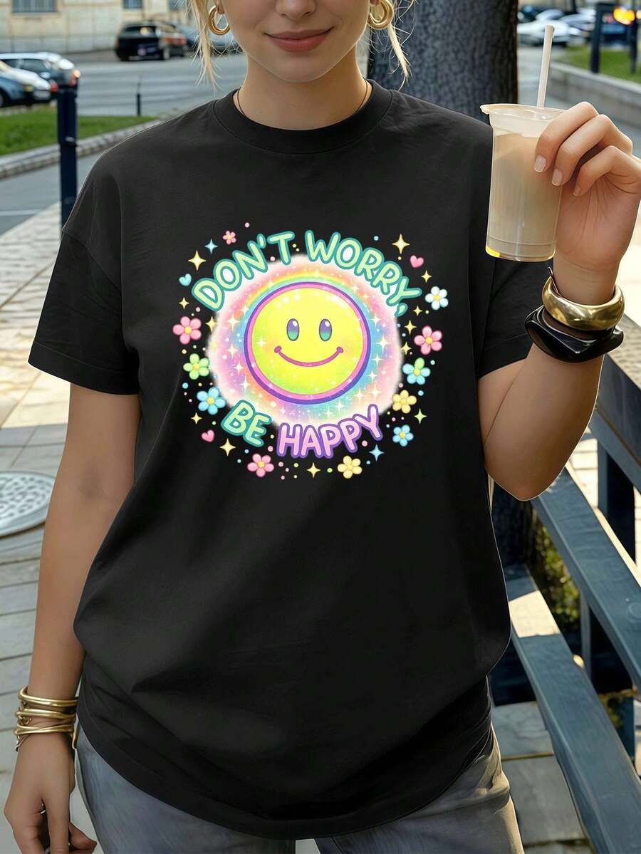 Women T-Shirts - Black - View 1