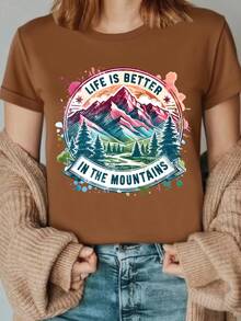 Women T-Shirts - Black - View 8