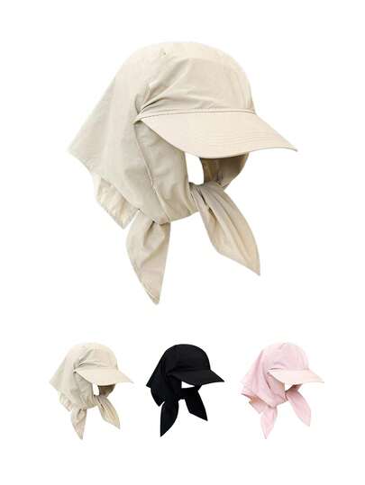 1 chiếc mũ lưỡi trai unisex nhanh khô, thêu chữ phối màu, khăn quàng cổ đa năng thích hợp cho các hoạt động thể thao ngoài trời, leo núi, đạp xe, mặc thường ngày, đi biển, du lịch, sử dụng hàng ngày.