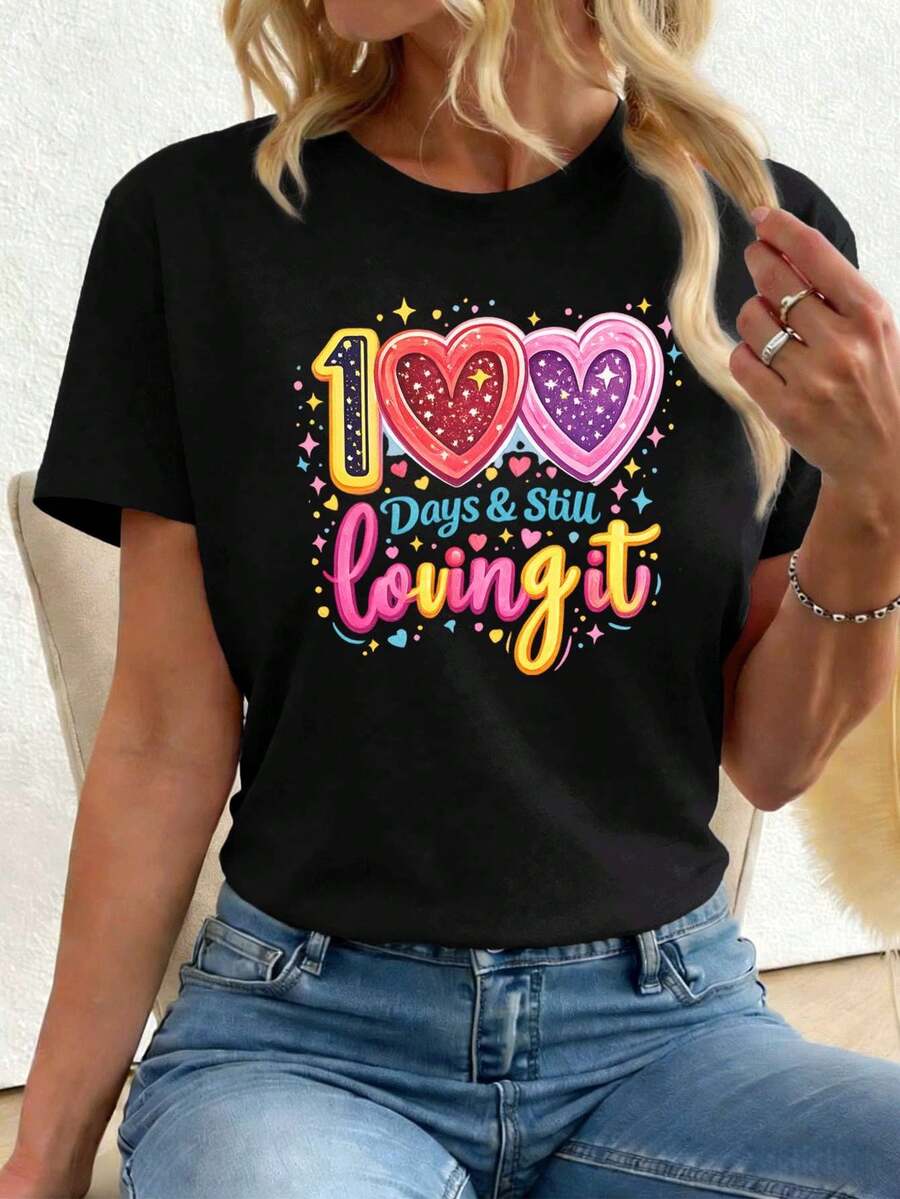 Women T-Shirts - Black - View 1
