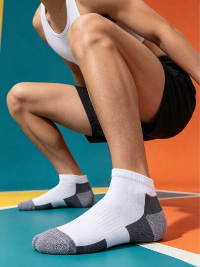 1/3/6双装男士薄款低帮踝袜，四季皆宜的多功能运动袜