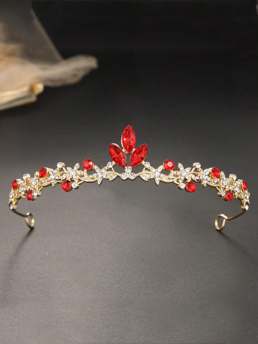 Phụ kiện đội đầu cô dâu thanh lịch và mộng mơ, vương miện công chúa đơn giản, phù hợp cho sàn diễn thời trang, các buổi họp mặt và lễ hội. - Ngôi sao - Xem 1